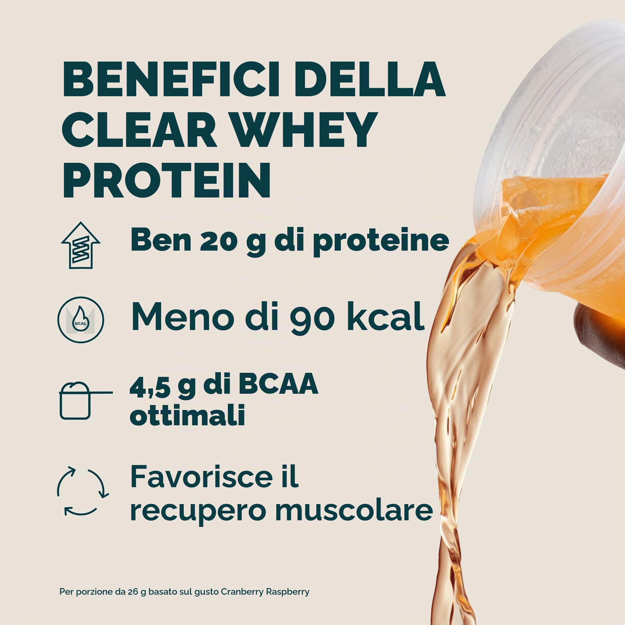 Myprotein Clear Whey isolate Orange Mango 500g