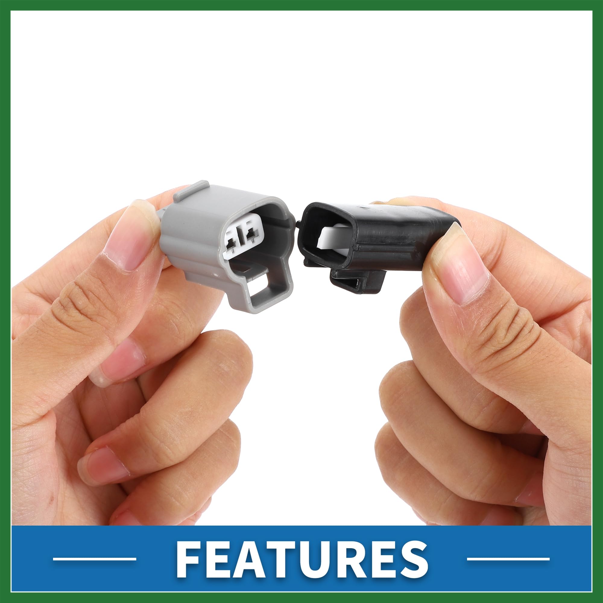 Amazon.com: Motoforti 2 Pin Electrical Wire Connector Plug 2.2mm