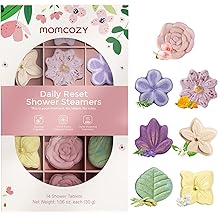 Momcozy 14-Pack Shower Steamers with 7 Floral Scents, Valentine&rsquo;s Day Self Care Gifts for Her, Wife, Girlfriend &amp; Mom, at-Home Spa Aromatherapy for Daily Showers, Stress Relief