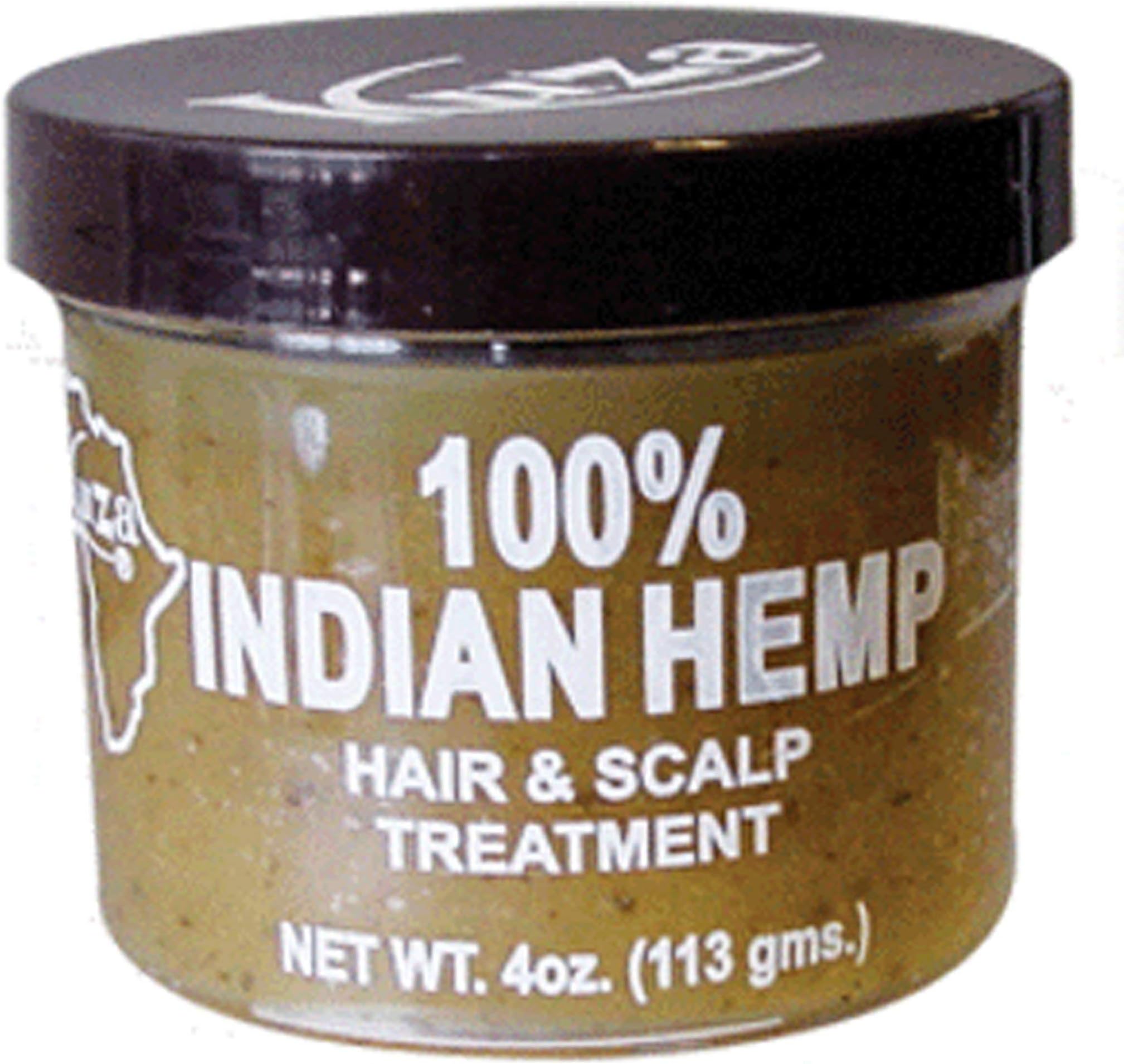 Kuza 100% Indian Hemp Hair & Scalp Treatment 4oz by Kuza