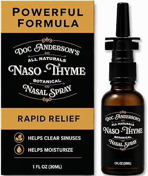 Doc Andersons All-Natural Nasal Spray Aloe & Thyme Sinus Support 1 Pack