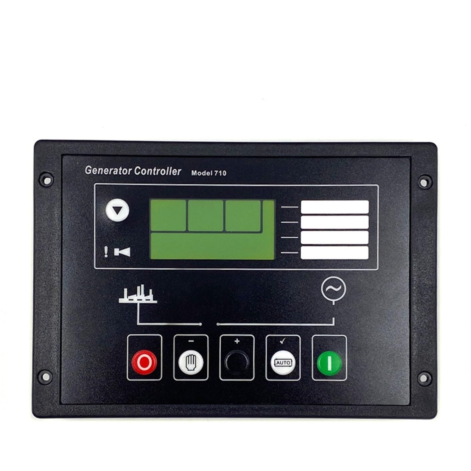 Jdilfunu Dse710 Dse720 Controller Self-Starting Control Module Generator Display Genset Monitors Dse 710 720 1Pcs(Dse710)