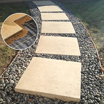 Agfabric 3x100 Ft Landscape Fabric Weed Barrier Ground Cover Garden Mats for Weeds Block in Raised Garden Bed
