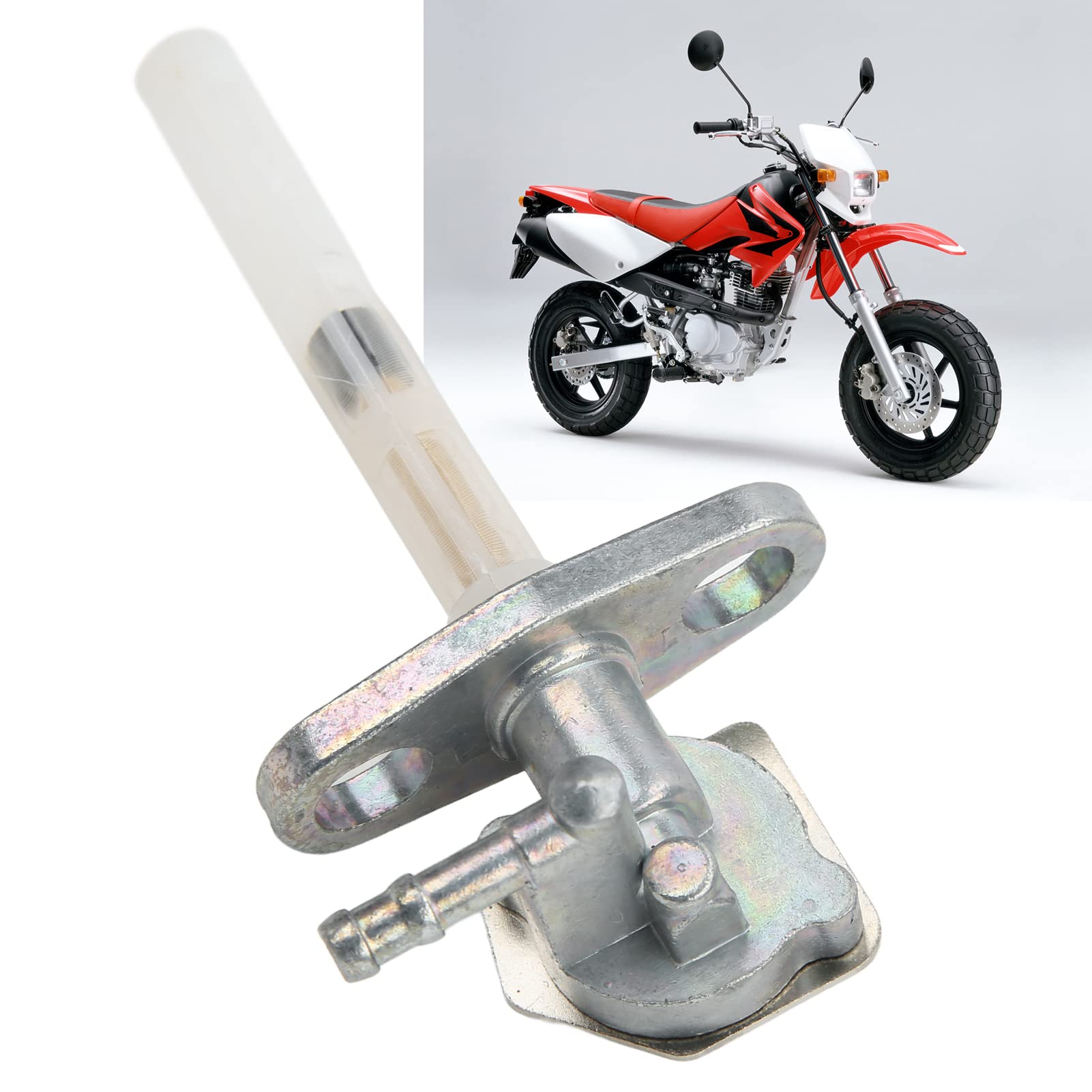 Zawór Przełączający Zbiornika Paliwa, 16950-GCF-671, On Off Wymiana Aluminiowego Zaworu Przełączającego Zbiornika Gazu RES dla XR50R XR70R XR80R CRF80F