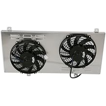 Aluminum Shroud+Fan for 1991-1995 Toyota MR2 Turbo Coupe SW20 2.0L l4 Radiator
