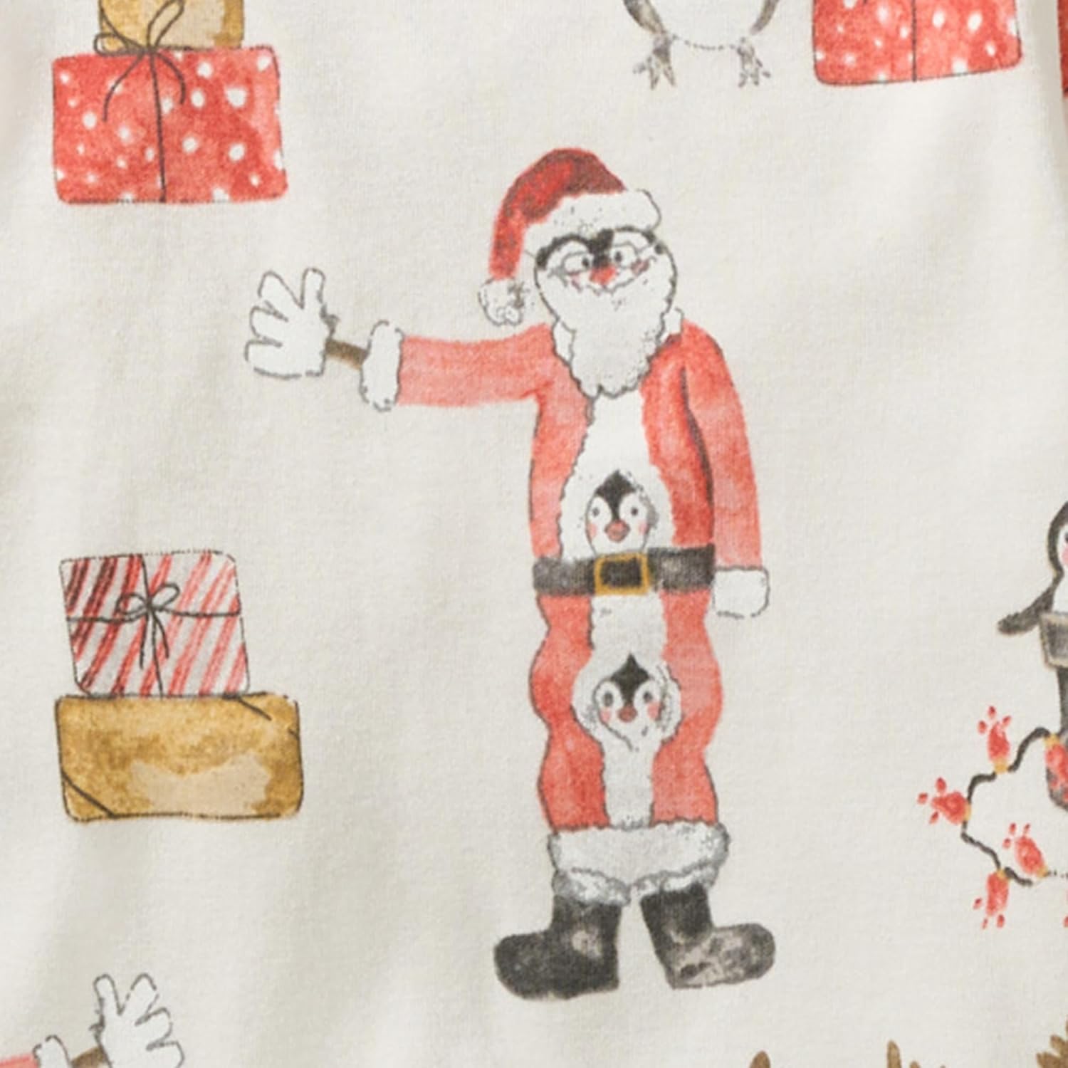 Burt's Bees Baby Boys Sleep and Play PJs, 100% Organic Cotton One-Piece Zip Front Romper Jumpsuit Pajamas - Image 3