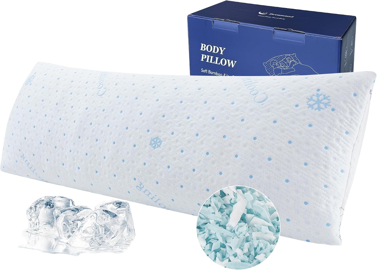 Dreamood Cooling Body Pillow with...