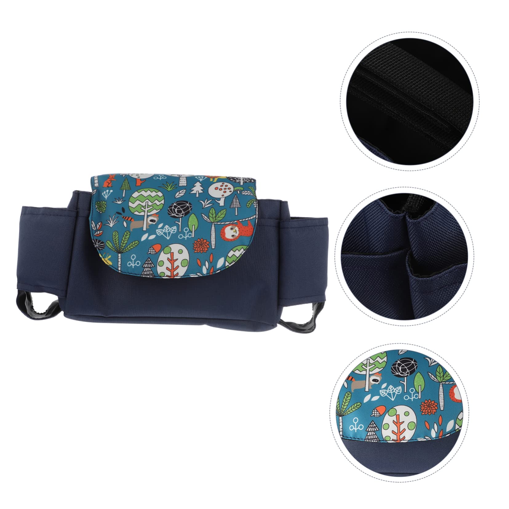 2stücke Stroller Organizer Bag Mit Getränkehalter Für Multifunktionale Wickeltasche Praktisch Für Kinderwagen Hält Flaschen Und Windeln Ordentlich Für Unterwegs