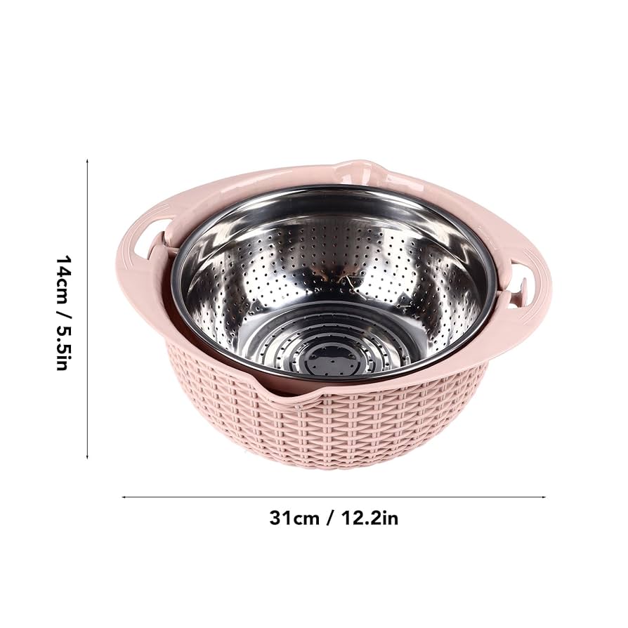 thumbnail image 2 of 4-1 Colnder With Bowl Set - Striners For Kitchen, Kuwit | Ubuy 2 of 12
