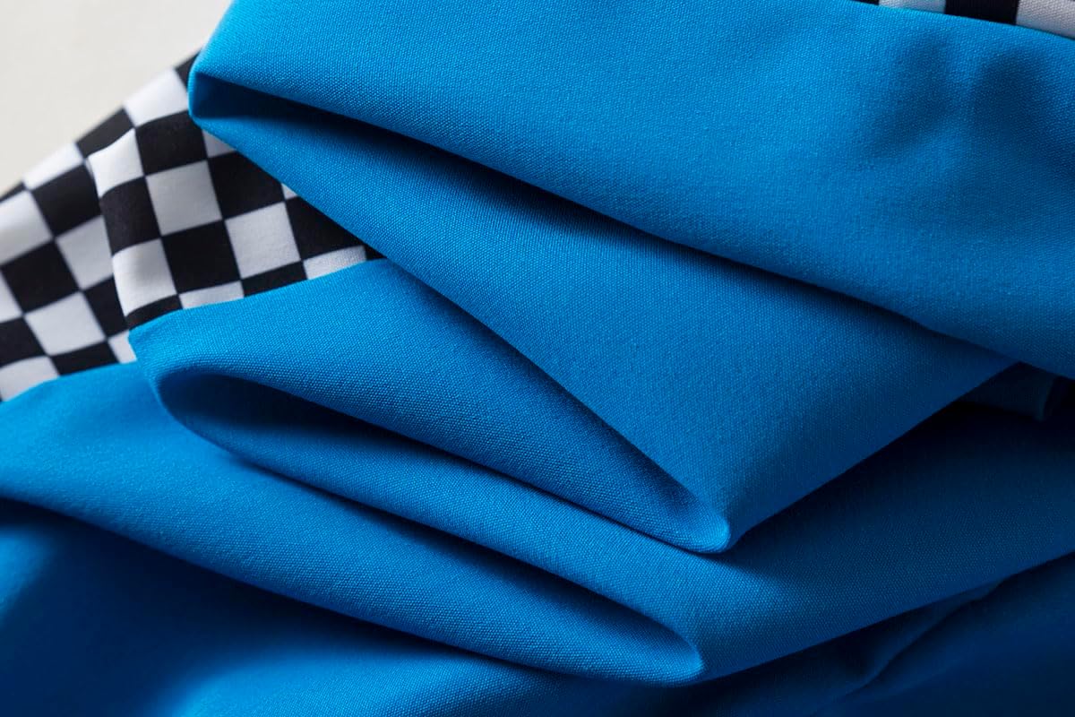 Boy Girl Kid Racer Jumpsuit Toddler Racing Costume Halloween Race Car Driver Suit