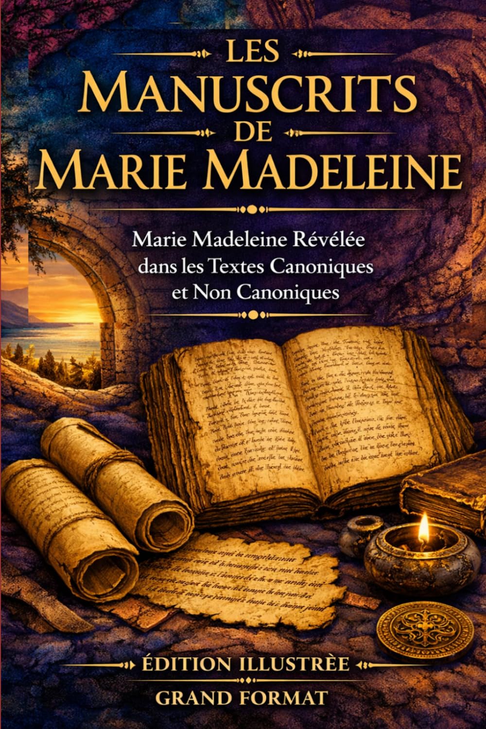 Les manuscrits de Marie-Madeleine Manuel source: L'intégralité des textes canoniques et non canoniques ILLUSTRÉ ÉDITION EN GROS CARACTÈRES