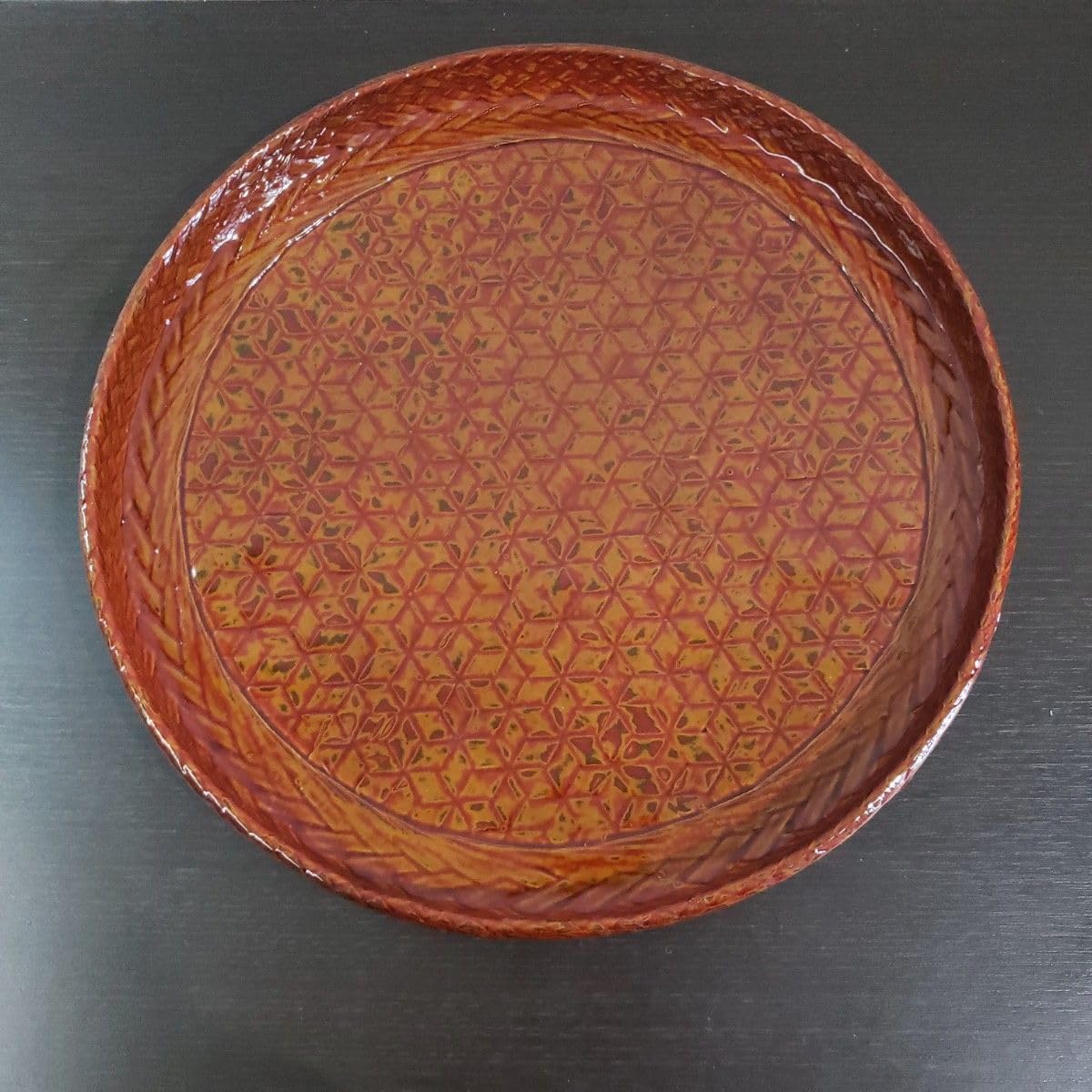 久留米　籃胎(ランタイ)漆器の衣装盆•乱れ箱 久留米 籃胎(ランタイ)漆器の衣装盆•乱れ箱 久留米 籃胎