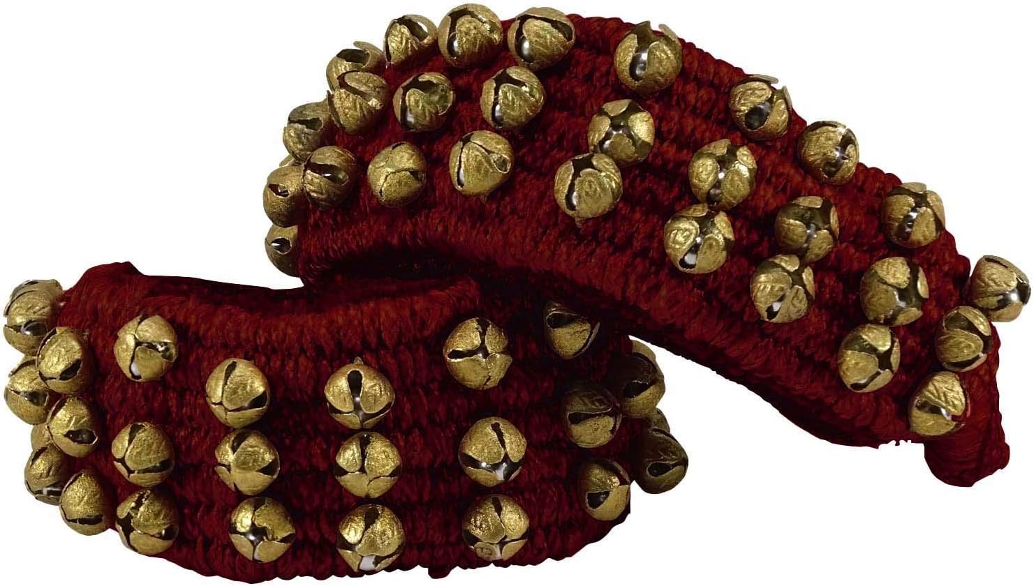 Indian Traditional 3 Line Classical Kathak 12 No Ghungroo Anklets Dancing Ankle Bracelet Pair Jewelry