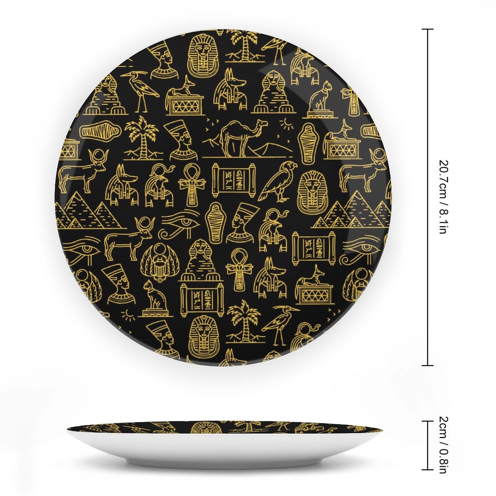 Amazon.co.jp: エジプト 古代エジプトの神々の文化 プレートボーン