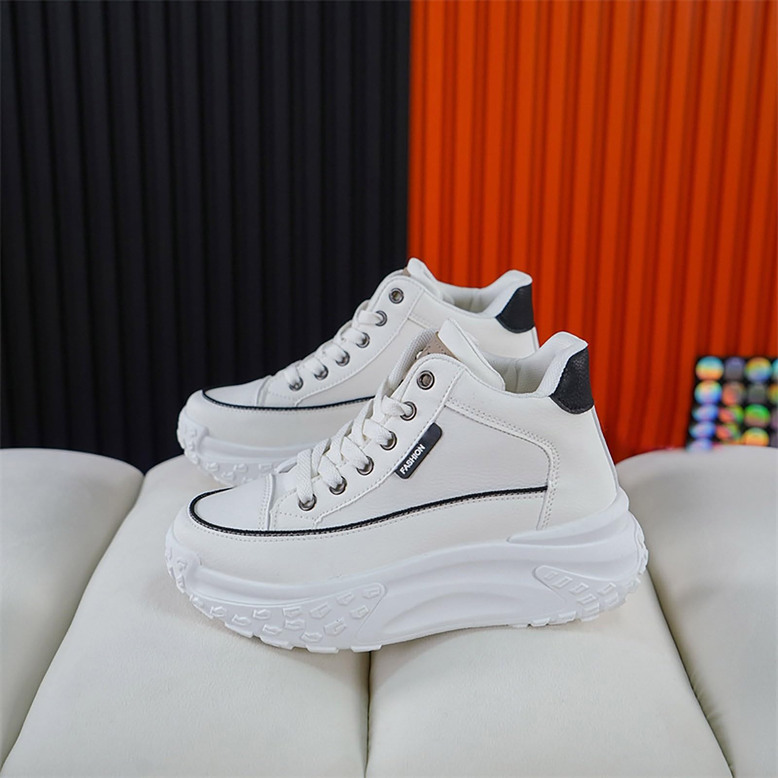 Scarpe per Palestra Donna, Scarpe Ginnastica Donna, Sneakers Fitness Running, comode, Antiscivolo, Traspiranti, Memory Foam, pianta Larga, Ideali per Palestra