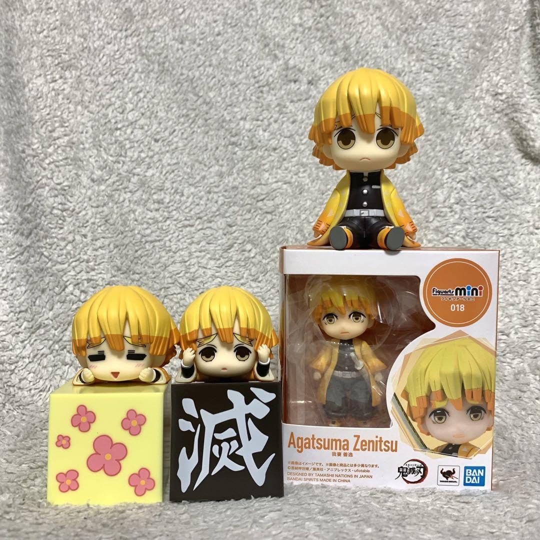 Amazon.co.jp: ○ 鬼 滅 我妻善逸 フィギュア ミニ プライズ