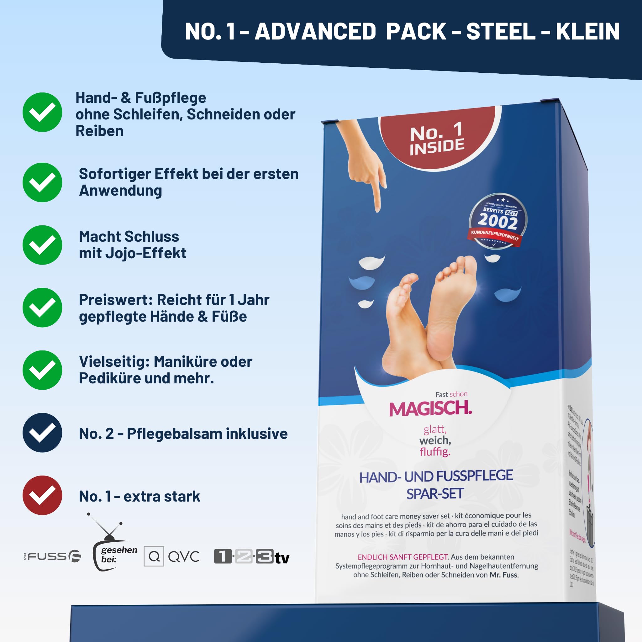 Mr. Fuss® No. 1 - Detergente per cuticole e cuticole