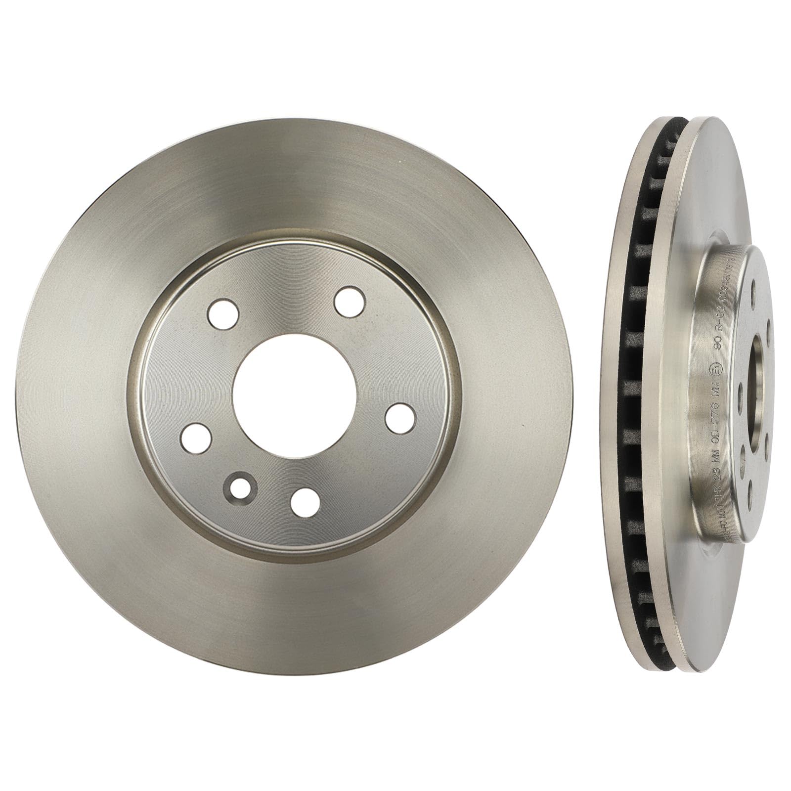 Frankberg 2x Bremsscheiben + 4x Bremsbeläge Vorne 13478300, 39103797 | Kompatibel mit Astra K Kasten/Kombi, Astra K Kasten/Hatchback, Astra K B16, Astra K Sports Tourer B16
