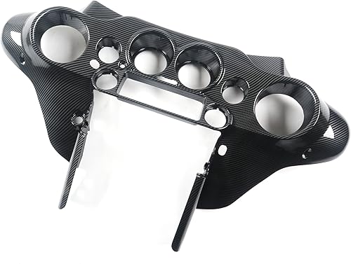 Miniatura 2 de MZYPARTS Carenado interior de murciélago delantero con efecto de fibra de carbono para Harley Davidson Touring Electra Glide Street Glide FLHT Ultra