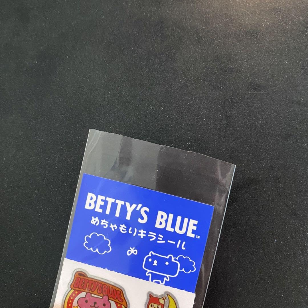Betty's Blue キャラクターシール 4シート BETTY'S BLUE - べティーズブルー シールセットの通販 by ☆y.h.