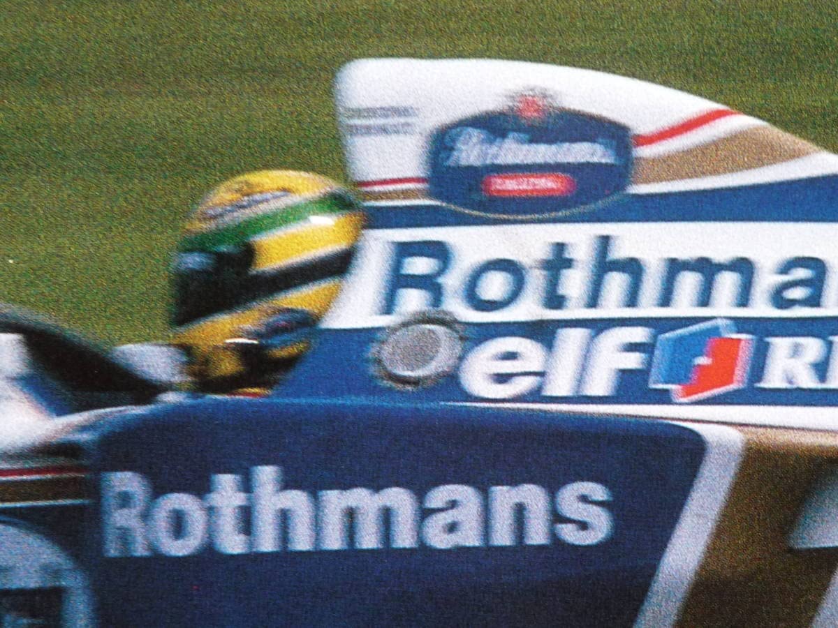 Amazon.co.jp: アイルトンセナ追悼記念ポスター F1 1994年