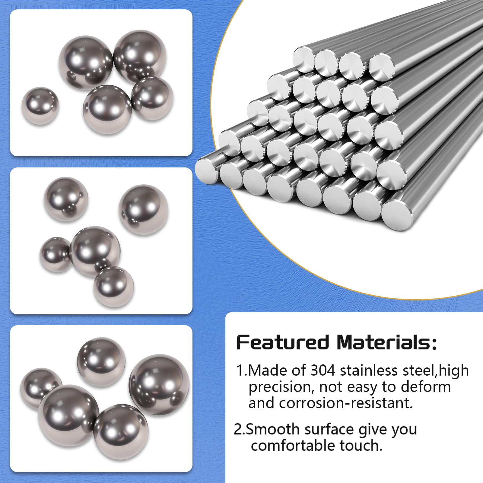 Stainless Steel Precision Balls Kit - 308PCS -3