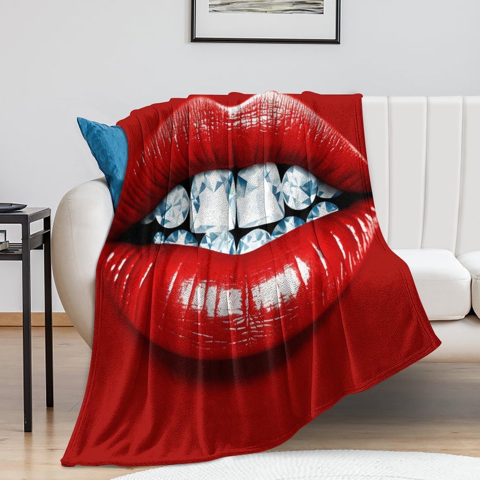 Couverture lit en peluche chaude pour des soirées cocooning au salon