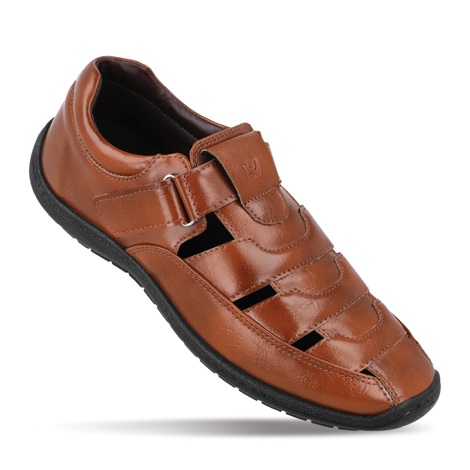 WALKAROO WF6259 Mens Sandals for dailywear and regular use for Indoor & Outdoor - Tan (B0CJ8VTYFT) Amazon Price History, Amazon Price Tracker