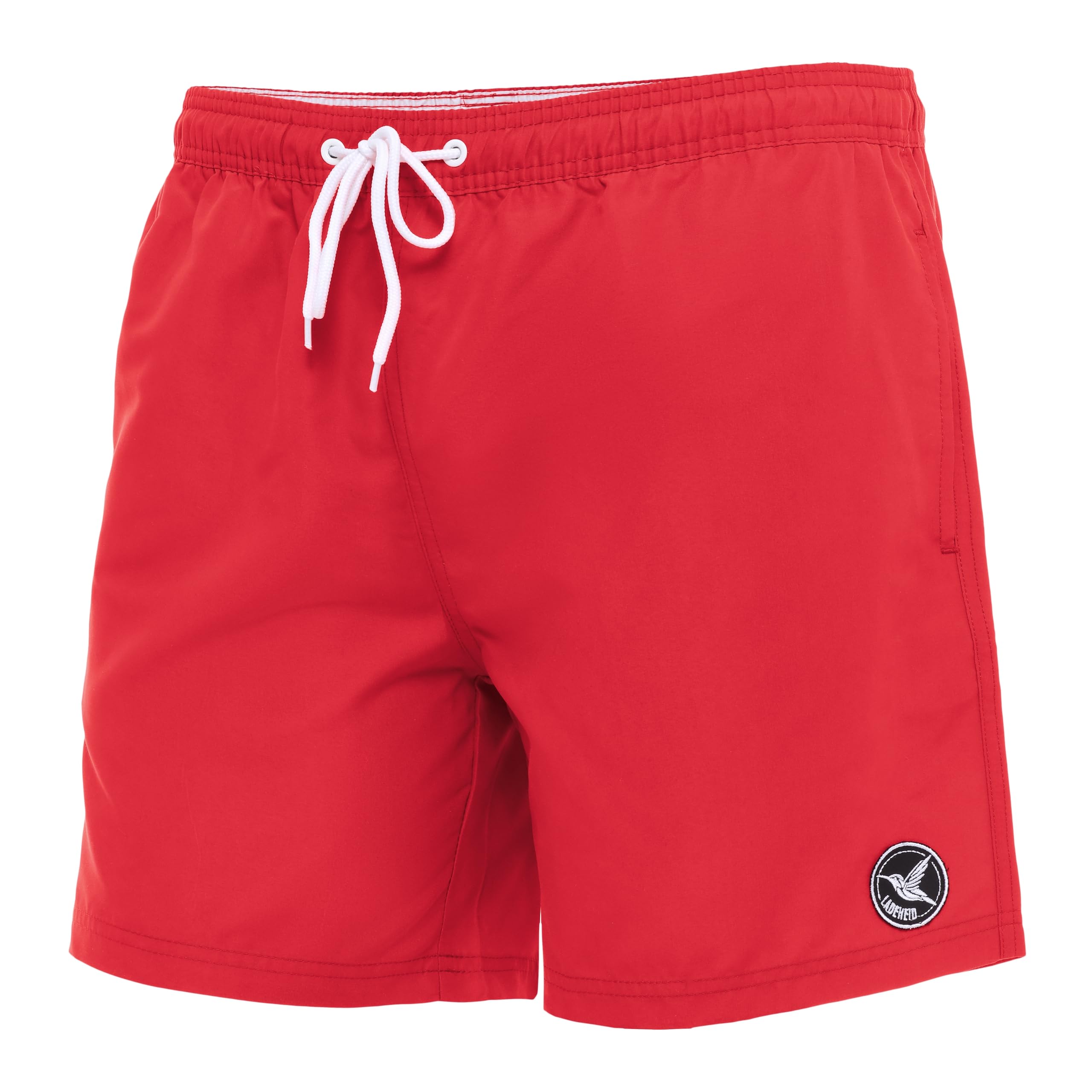 Ladeheid Badehose Herren Bequeme Badeshorts Lang mit Seitentaschen und Schnürchen – Badeshorts Herren mit Netzfütterung – Perfekt für Sommer, Strand und Schwimmbad – LA40-128