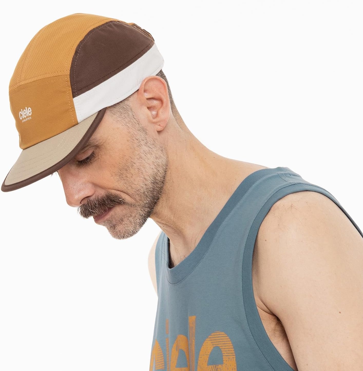 Ciele Athletics ALZCap - Premium, Small Brim, Washable Moisture Wicking Hat with Sun Protection, 5-Panel Knit Running Hat - Image 5