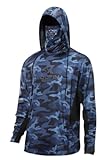 Performance Hooded Fishing Shirt Long Sleeve Hoodie Sun Protection