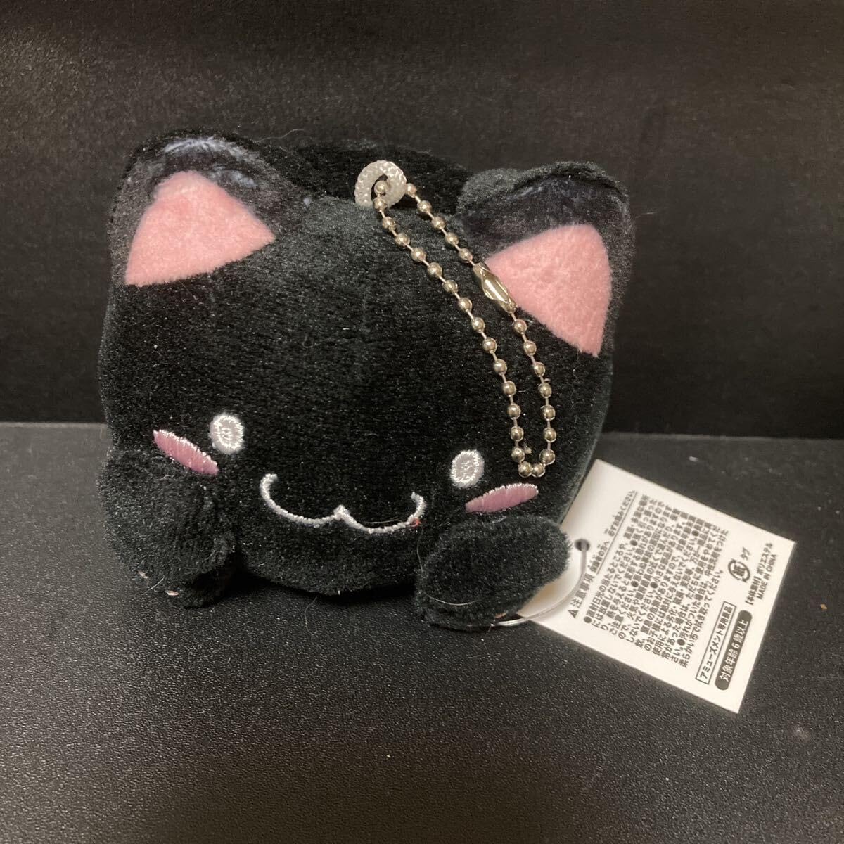 右上！まるねこCLUB マスコットボールチェーン付き 猫 マスコット大量 Amazon.co.jp: まるねこCLUB マスコットボールチェーン付き くろ