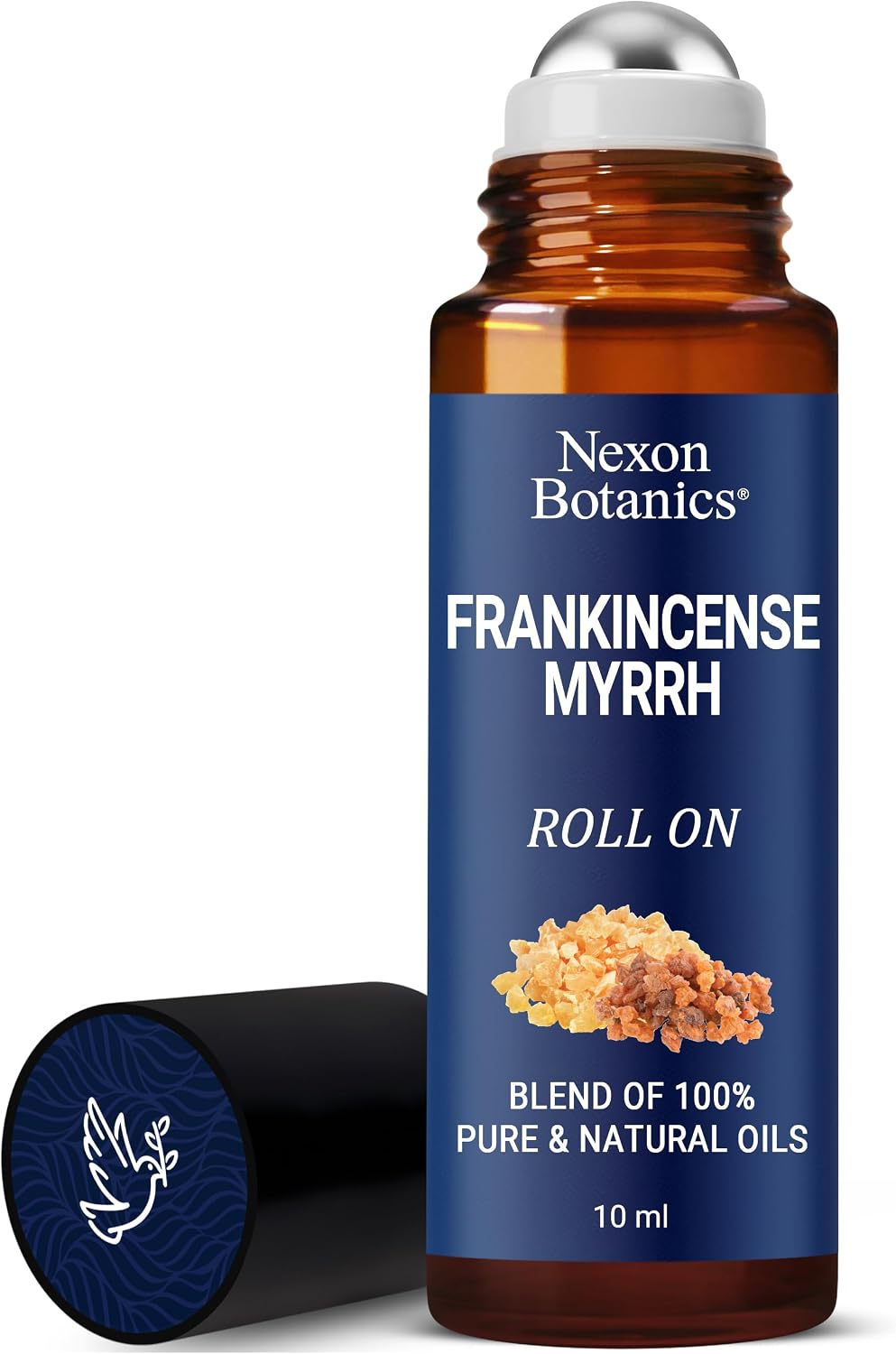 Frankincense & Myrrh Roll-On for Skin Care 10 ml - Aromatherapy & Wellness