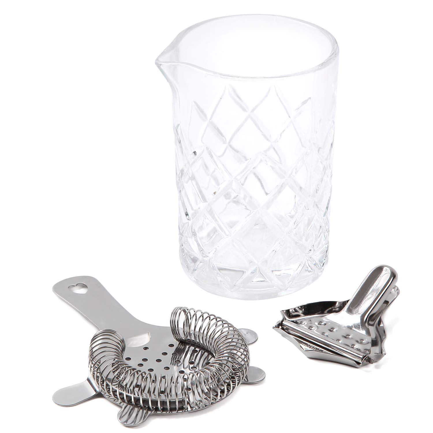 Yari Mixing Glass 500ml with Strainer Set