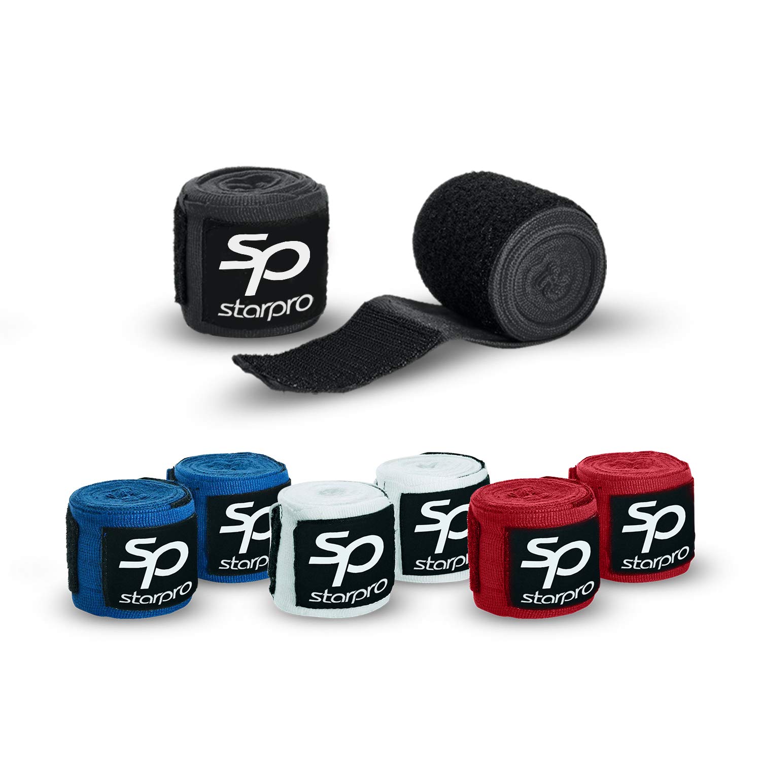 Buy Starpro Original Boxing Wraps Many Colours Thumb & Loop