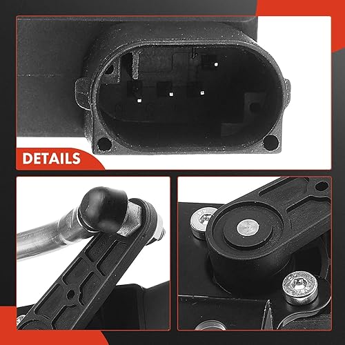 Miniatura 7 de A-Premium Sensor de nivel de altura de conducción compatible con Dodge Durango y Jeep Grand Cherokee 2011 2012 2013 2014 2015, delantero derecho