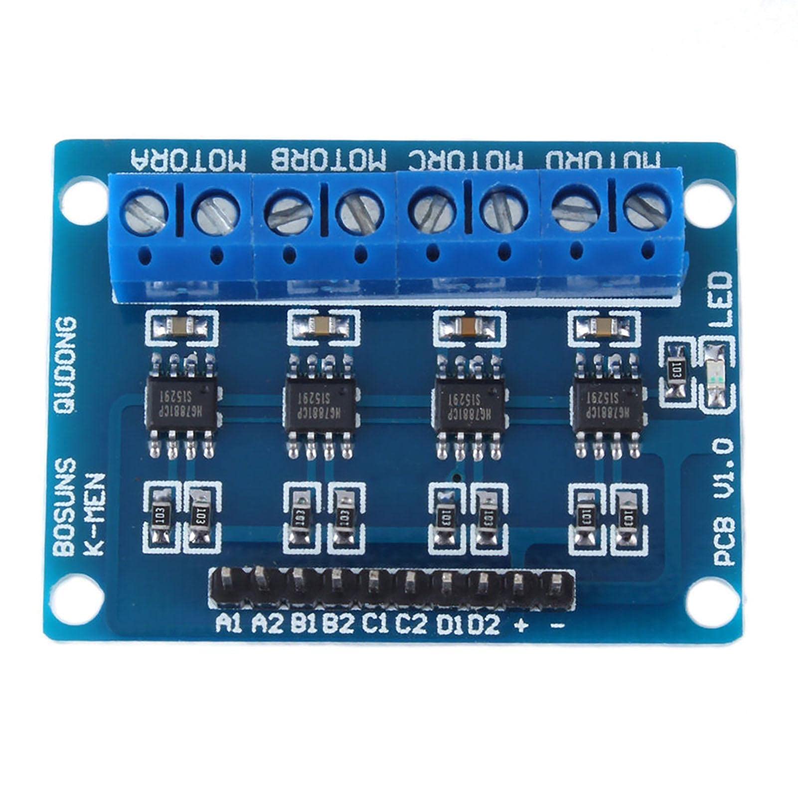 Risegun Sürücü kurulu-4 kanal 4CH HG7881 çip H-köprü DC 2.5-12V