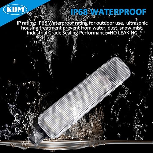 Miniatura 5 de KDM Panel de luz LED para puerta interior para Silverado Suburban Tahoe GMC Sierra Yukon CK 1500 2500 3500 Avalanche Cadillac Escalade Hum-mer H2,