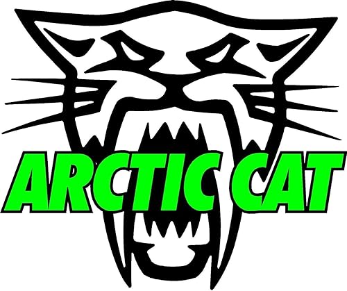 Nostalgia Decals Arctic Cat V2 - Calcomanía grande de 12 pulgadas