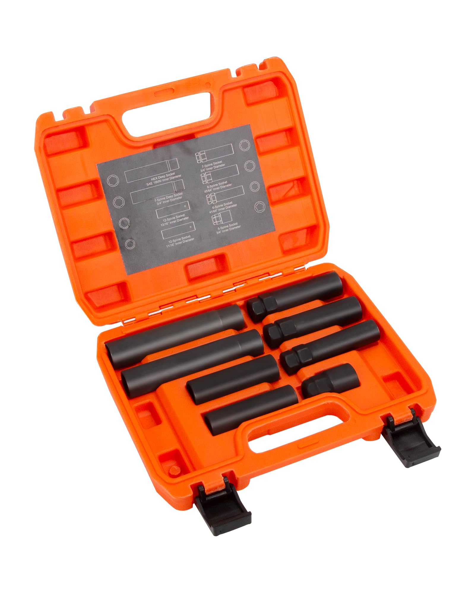 Buy 8PCS Lug Nut Socket Set, SAE Metric Wheel Lock Removal Kit, Locking