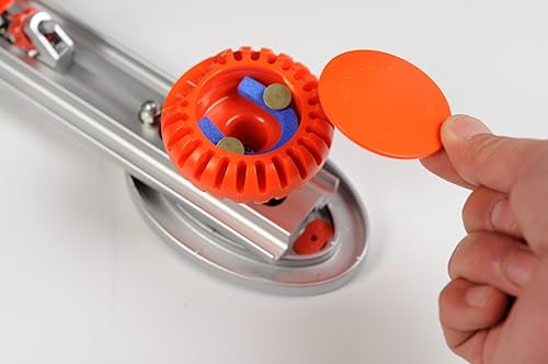 Miniatura 6 de NT Cutter Cortador de tablero ovalado y circular de 45 grados, 1 cortador (OL-7000GP), rojo