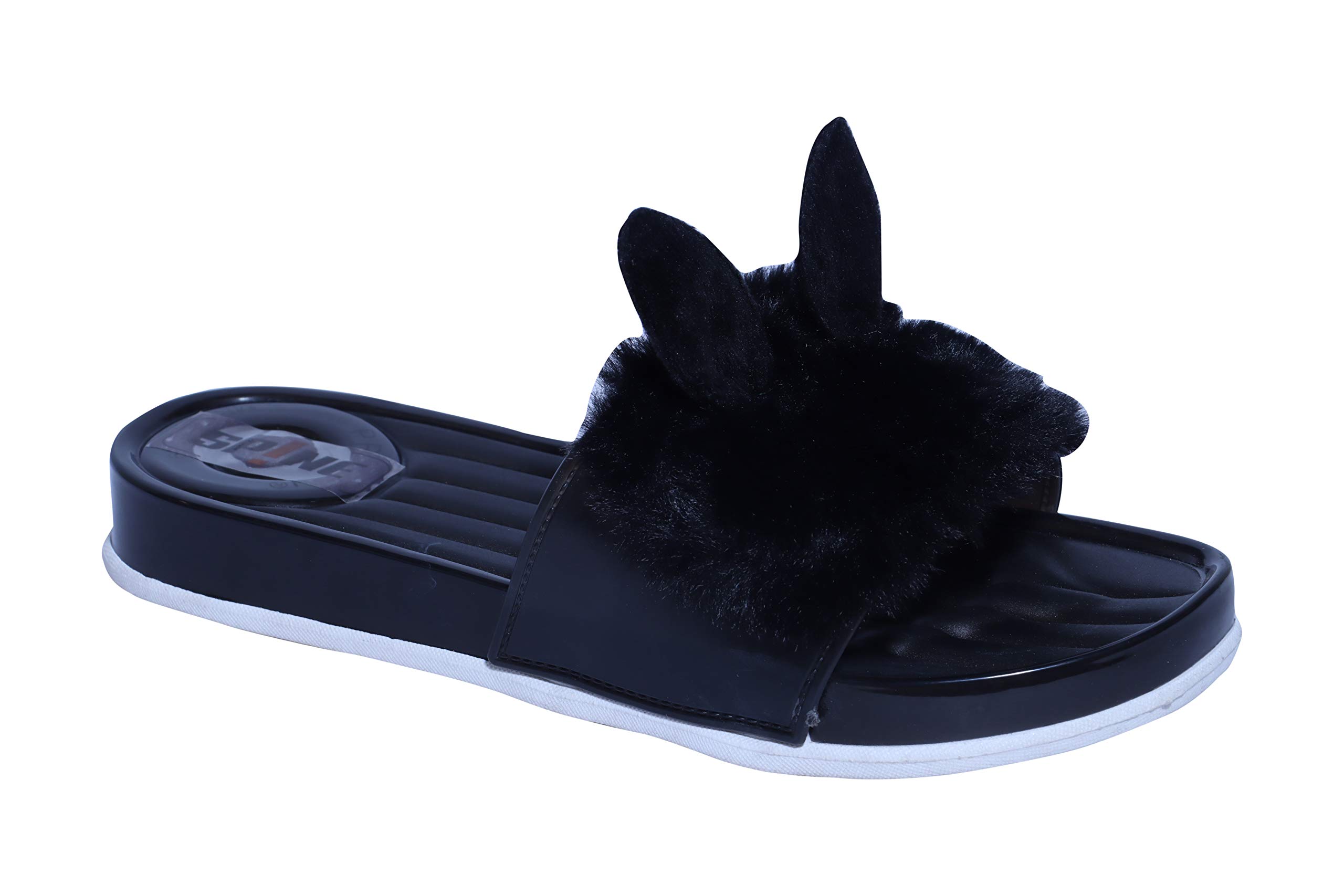 SPINE Women Black Rubber Flat Slip on-39 EU (B08ZC9ZLDL) Amazon Price History, Amazon Price Tracker