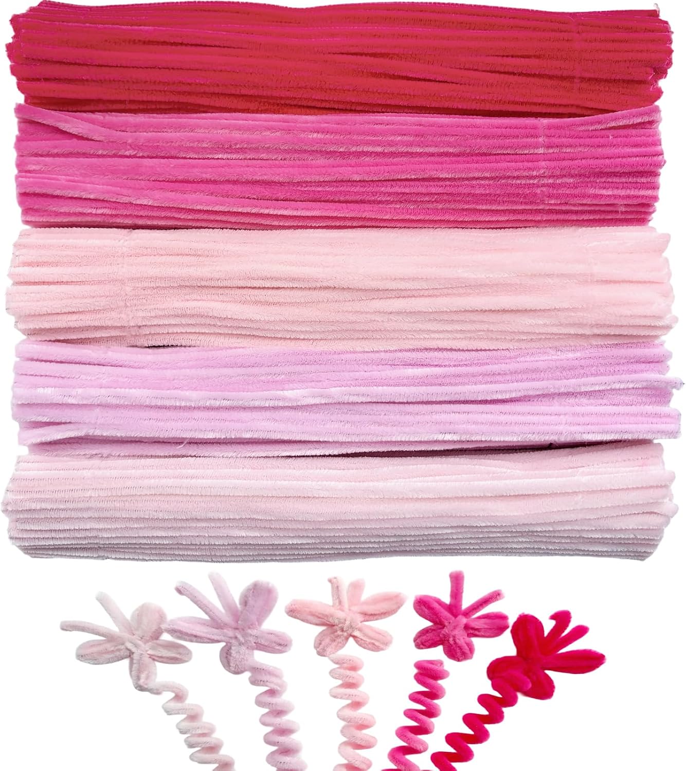 Purple Pipe Cleaners Craft Pipe Cleaners Bulk Pipecleaners Crafts Supplies，500Pcs Purple