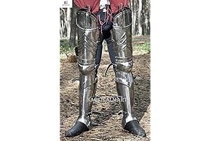 Nauticalmart Advanced Gothic Leg Armor Set for Cosplay