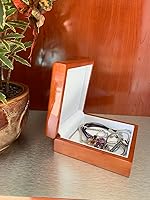 Vista 3 de 3dRose Sweet Pea Flowers and a white fence, Jewelry Box jb-162108-1