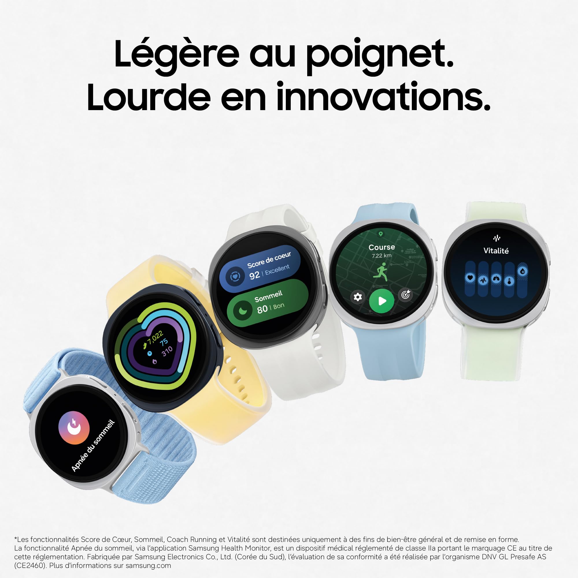 Samsung Galaxy Watch9, Montre Connectée avec IA, 4G, 44 mm, Graphite | Processeur Snapdragon Wear Elite, Batterie 445 mAh, Coach Sommeil, Running et Fitness, Suivi de l'Activité Cardiaque, Gemini