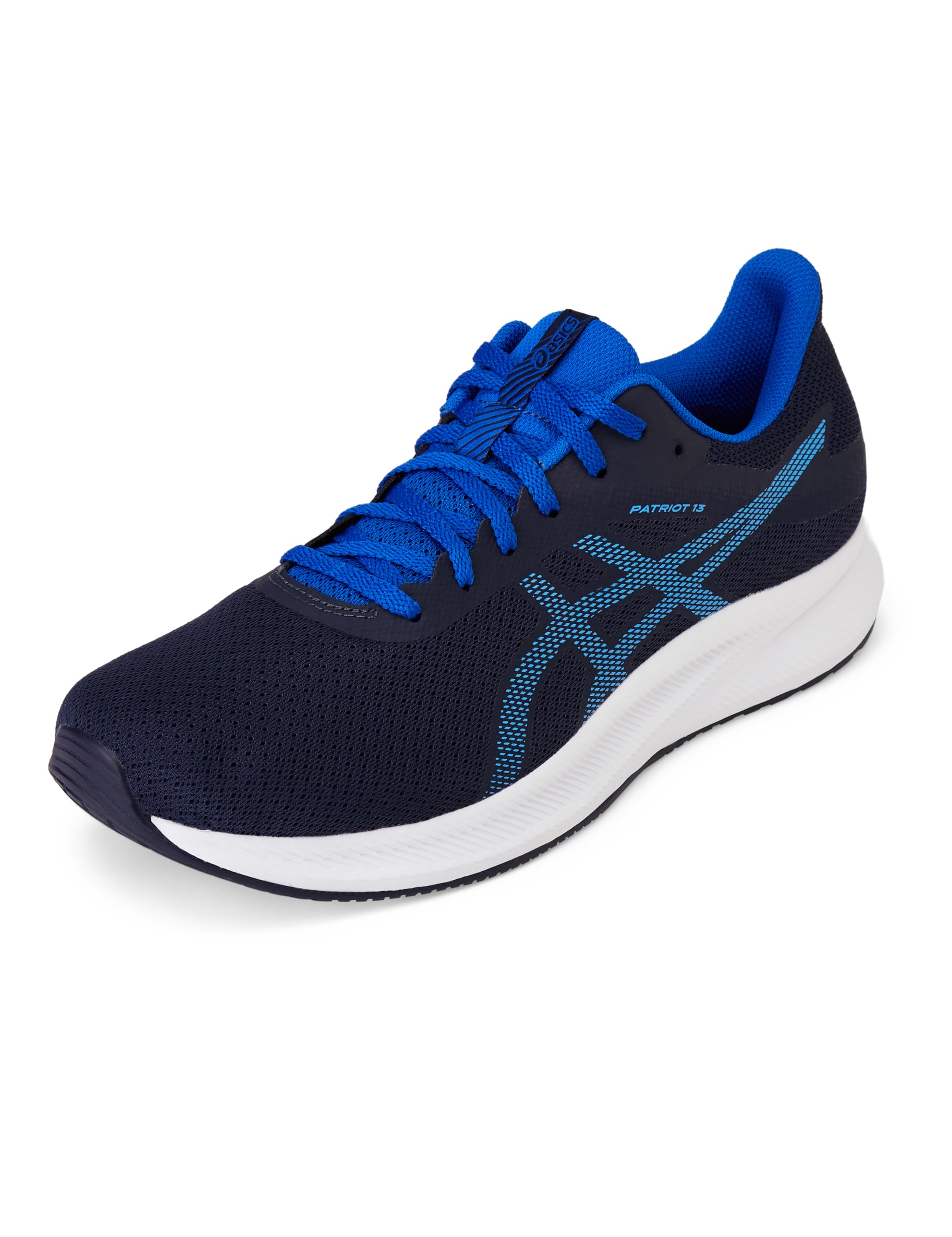 Mens Patriot 13 Midnight/Blue Coast Running Shoes - 7 UK (1011C122.403)-image-12