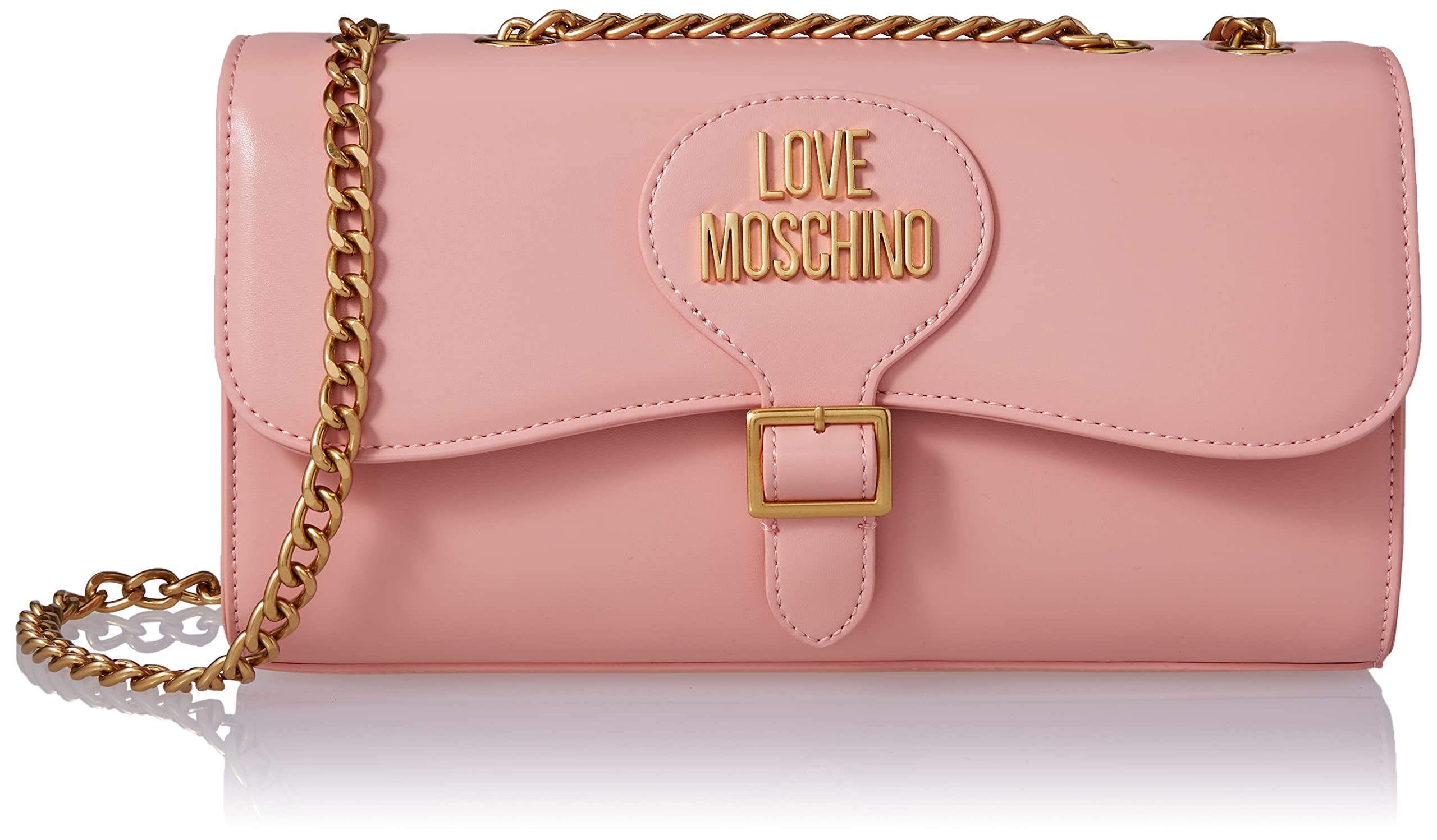 Love Moschino Women Schultertasche Shoulder Bag, Pink, One Size