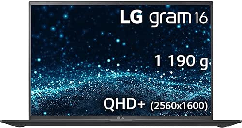LG Gram 16Z90P-G.AA75F - PC Portable 16" 1.2kg, écran IPS