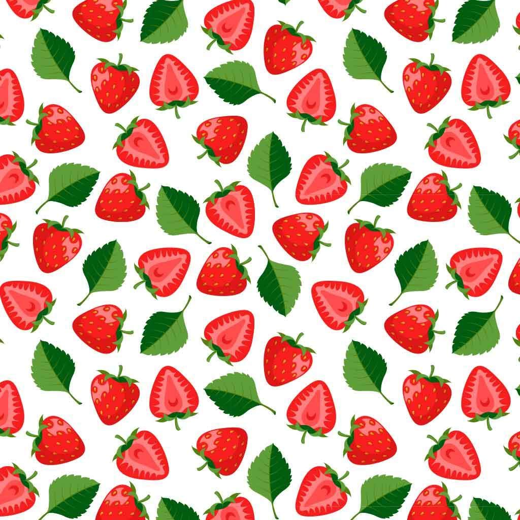 Ceramic Decals - Strawberry (9 x 6.5 Inch)